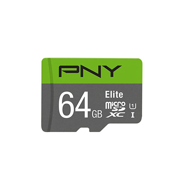 Pny 64GB Elite Class 10 U1 micro SDXC memory card