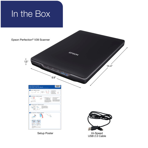 Epson Perfection V39 Scanner