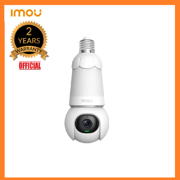 IMOU WiFi Bulb Camera 5MP | Bulb & Camera 2 in 1 | Colorfull Night Vision, 3K UHD Image Easy Installation